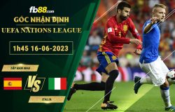 Fb88 soi kèo trận đấu Tây Ban Nha vs Italia