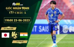 Fb88 soi kèo trận đấu U17 Nhật Bản vs U17 Ấn Độ