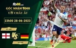 Fb88 soi kèo trận đấu U21 Anh vs U21 Đức