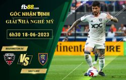 Fb88 soi kèo trận đấu Washington DC vs Salt Lake