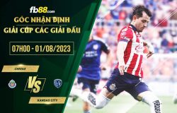 fb88-soi kèo Chivas Guadalajara vs Kansas City