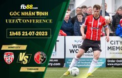 Fb88 soi kèo trận đấu Derry City vs Torshavn