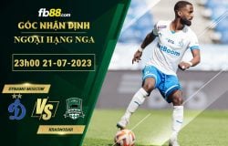 Fb88 soi kèo trận đấu Dynamo Moscow vs Krasnodar