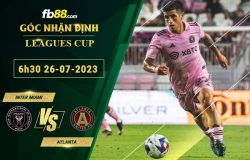 Fb88 soi kèo trận đấu Inter Miami vs Atlanta