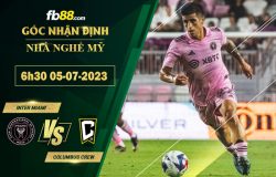 Fb88 soi kèo trận đấu Inter Miami vs Columbus Crew