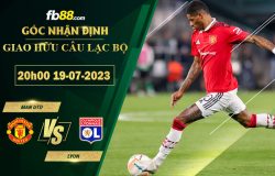 Fb88 soi kèo trận đấu Man Utd vs Lyon