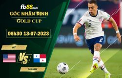 Fb88 soi kèo trận đấu Mỹ vs Panama