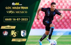 Fb88 soi kèo trận đấu San Luis vs Queretaro