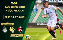 Fb88 soi kèo trận đấu Santos Laguna vs Atlas