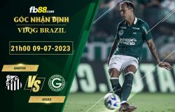 Fb88 soi kèo trận đấu Santos vs Goias