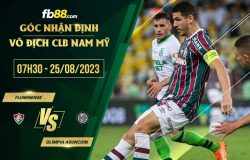 fb88-soi kèo Fluminense vs Olimpia Asuncion