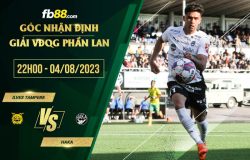 fb88-chi tiết kèo trận đấu Ilves Tampere vs Haka