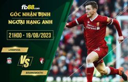 fb88-soi kèo Liverpool vs Bournemouth