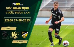 Fb88 soi kèo trận đấu Lahti vs FC Honka