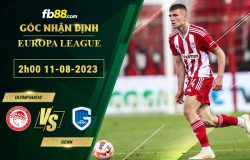 Fb88 soi kèo trận đấu Olympiakos vs Genk