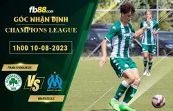 Fb88 soi kèo trận đấu Panathinaikos vs Marseille