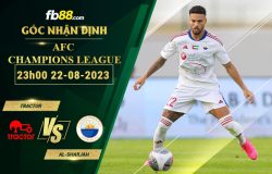 Fb88 soi kèo trận đấu Tractor vs Al-Sharjah