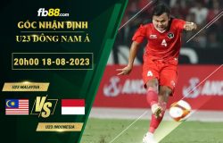 Fb88 soi kèo trận đấu U23 Malaysia vs U23 Indonesia