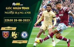 Fb88 soi kèo trận đấu West Ham vs Chelsea