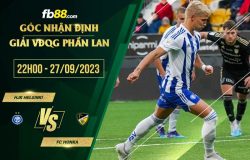 fb88-soi kèo HJK Helsinki vs FC Honka