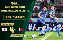 fb88-soi kèo U23 Nhat Ban vs U23 Qatar