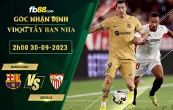 Fb88 soi kèo trận đấu Barcelona vs Sevilla