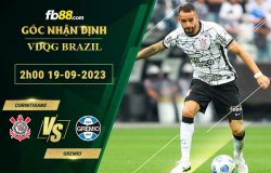 Fb88 soi kèo trận đấu Corinthians vs Gremio