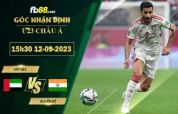 Fb88 soi kèo trận đấu U23 UAE vs U23 Ấn Độ