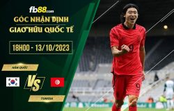 fb88-soi kèo Hàn Quốc vs Tunisia