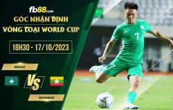 fb88-soi kèo Macao vs Myanmar