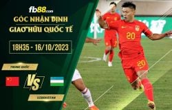 fb88-soi kèo Trung Quốc vs Uzbekistan