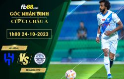 Fb88 soi kèo trận đấu Al-Hilal vs Mumbai City