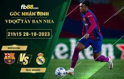 Fb88 soi kèo trận đấu Barcelona vs Real Madrid