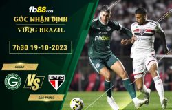 Fb88 soi kèo trận đấu Goias vs Sao Paulo