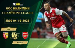 Fb88 soi kèo trận đấu Lens vs Arsenal