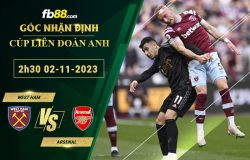 Fb88 soi kèo trận đấu West Ham vs Arsenal