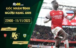 fb88-soi kèo Arsenal vs Burnley