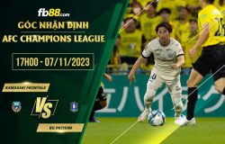 fb88-soi kèo Kawasaki Frontale vs BG Pathum