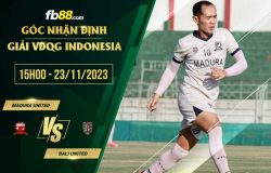 fb88-soi kèo Madura United vs Bali United