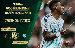 fb88-soi kèo Nottingham Forest vs Brighton