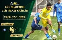 fb88-soi kèo U19 HJK Helsinki vs U19 Nantes