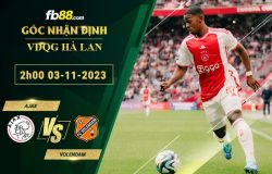 Fb88 soi kèo trận đấu Ajax vs Volendam