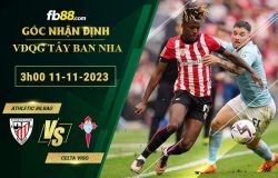 Fb88 soi kèo trận đấu Athletic Bilbao vs Celta Vigo