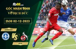 Fb88 bảng kèo trận đấu Darmstadt vs Koln