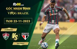 Fb88 soi kèo trận đấu Fluminense vs Sao Paulo