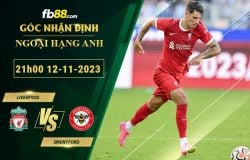 Fb88 soi kèo trận đấu Liverpool vs Brentford