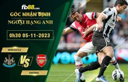 Fb88 soi kèo trận đấu Newcastle vs Arsenal