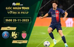 Fb88 soi kèo trận đấu PSG vs Monaco