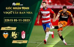 Fb88 soi kèo trận đấu Valencia vs Granada