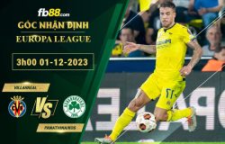 Fb88 soi kèo trận đấu Villarreal vs Panathinaikos